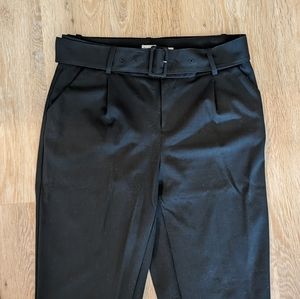 Black Belted Slacks